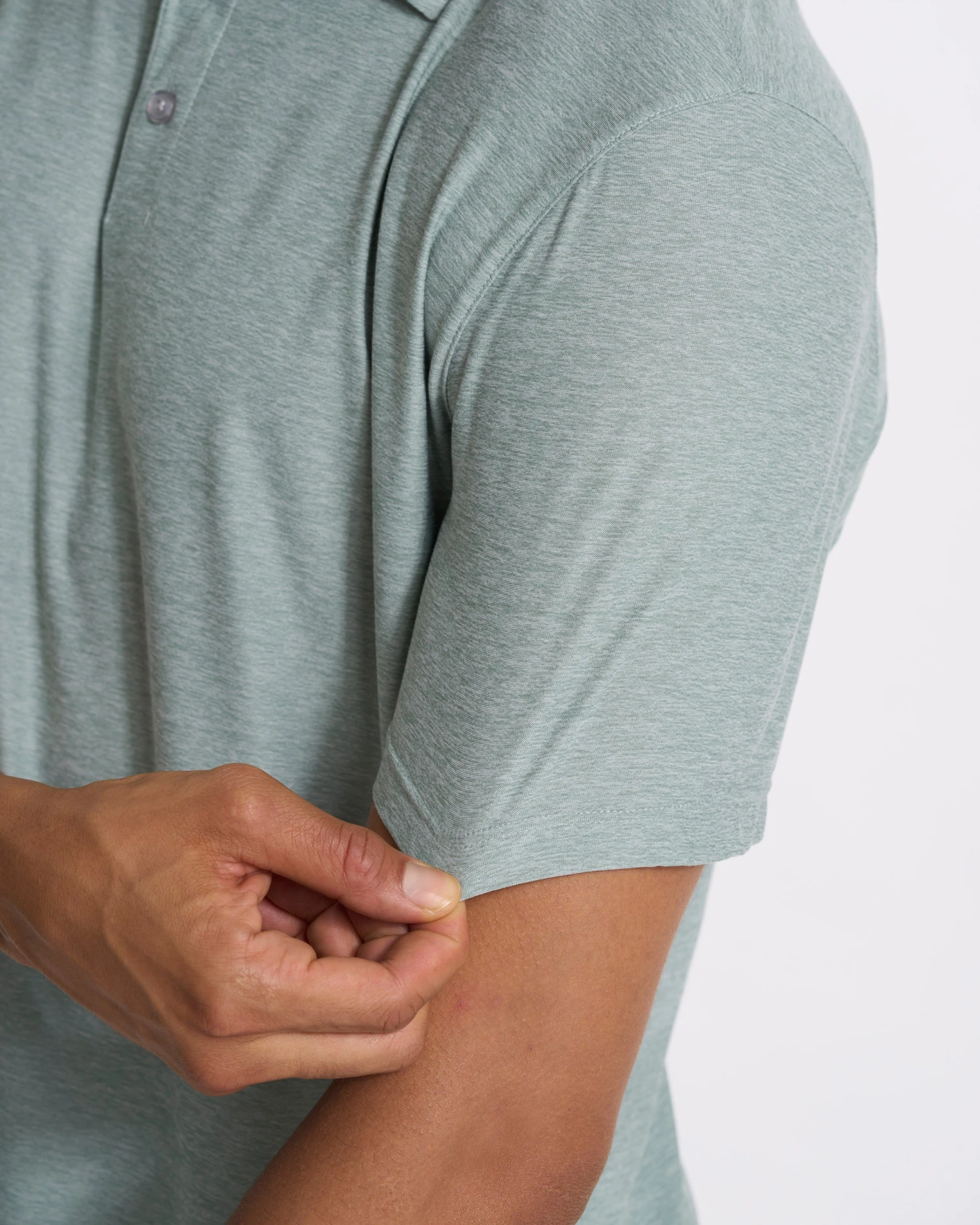 Strato Tech Polo | Neptune Heather 8 Strato Tech Polo | Neptune Heather - Image 6