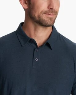 Strato Tech Polo | Navy Heather -Funktion One Style V188HNV 2