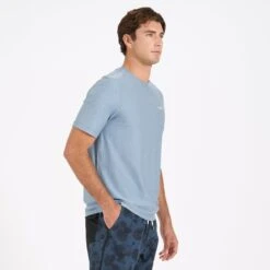 Short-Sleeve Uluwatu 2.0 Water Tee | Cloud Heather -Funktion One Style V189HCL 2