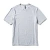 Short-Sleeve Uluwatu 2.0 Water Tee | Platinum Heather -Funktion One Style V189HPT ColorCorrect