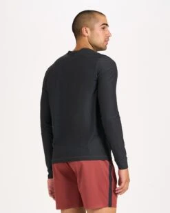 Long-Sleeve Uluwatu 2.0 Water Tee | Black Heather -Funktion One Style V190HBK 3