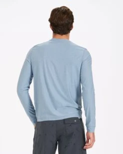 Long-Sleeve Uluwatu 2.0 Water Tee | Cloud Heather -Funktion One Style V190HCL 2