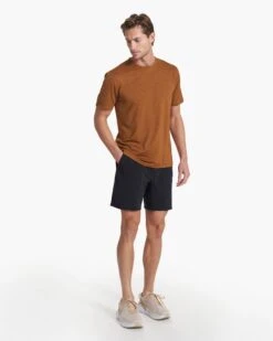 Zephyr Tee | Caramel Heather -Funktion One Style V191HCM SP23 M ECOMM TOPS TOP 2938 1X1 cf27d85a c457 4eda 9e20 7aa04082acfb