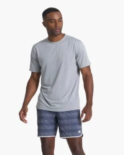 Zephyr Tee | Heather Grey -Funktion One Style V191HTG 2