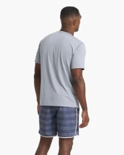 Zephyr Tee | Heather Grey -Funktion One Style V191HTG 3