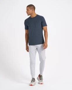 Zephyr Tee | Indigo Heather -Funktion One Style V191HTI 4