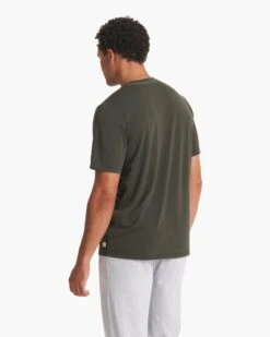 Current Tech Tee | Forest -Funktion One Style V195FOR FA22 M ECOMM TOP 2212