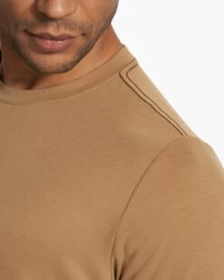 Current Tech Tee | Wheat -Funktion One Style V195WHE FA23 M ECOMM TOPS DETAIL 7