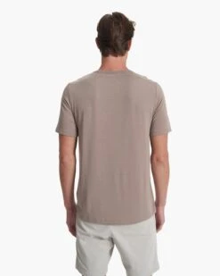 Linear Tech Tee | Walnut -Funktion One Style V196WAL SP23 M ECOMM TOPS DETAIL 0085 1X1 188d1a59 96fb 4852 8697 16c8de8339ab