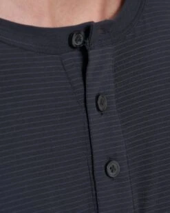 Linear Henley | Black -Funktion One Style V199BLK 0349