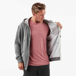 Movement Hoodie | Heather Grey -Funktion One Style V201HTG 3