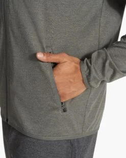 Sunday Element Jacket | Dusty Pine Heather -Funktion One Style V215HDY FA23 M ECOMM jackets DETAIL 10