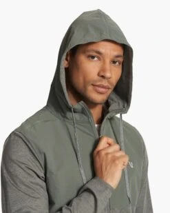 Sunday Element Jacket | Dusty Pine Heather -Funktion One Style V215HDY FA23 M ECOMM jackets DETAIL 7