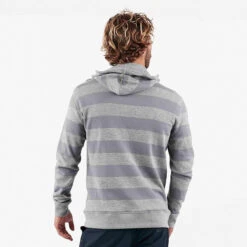 Clark Hoodie | Heather Grey Stripe -Funktion One Style V217HGS 2