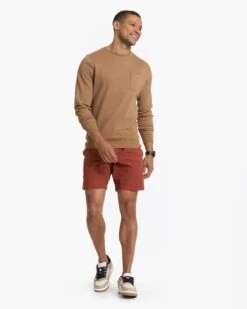 Jeffreys Pullover | Camel Heather -Funktion One Style V218CMH 1867