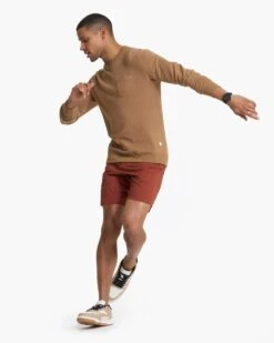 Jeffreys Pullover | Camel Heather -Funktion One Style V218CMH 1882