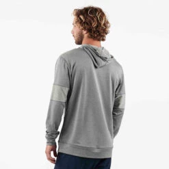 Zion Half Zip | Heather Grey 7 Zion Half Zip | Heather Grey -Funktion One Style V219HTG 2