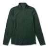 Ease Performance Half Zip | Blackened Green Heather -Funktion One Style V221HBG