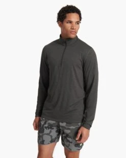 Ease Performance Half Zip | Charcoal Heather 10 Ease Performance Half Zip | Charcoal Heather -Funktion One Style V221HCC SP21 M ECOMM DETAIL 2569 1x1 e7c9c9e4 218c 4c7c 9247 26a66ec46fb2