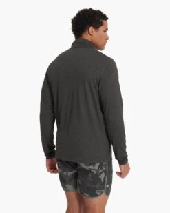 Ease Performance Half Zip | Charcoal Heather 11 Ease Performance Half Zip | Charcoal Heather -Funktion One Style V221HCC SP21 M ECOMM TOP 2545