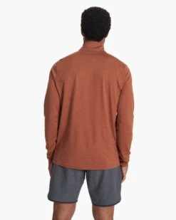Ease Performance Half Zip | Copper Heather -Funktion One Style V221HCO FA22 M ECOMM FLEECE TOP 2541 1x1 27320ebe 76a5 4ec4 a3d6 72d918a804d3