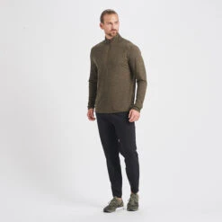 Ease Performance Half Zip | Evergreen Heather -Funktion One Style V221HEV 4 update