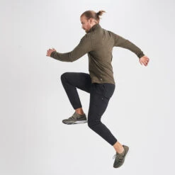 Ease Performance Half Zip | Evergreen Heather -Funktion One Style V221HEV 5 update