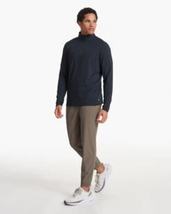 Ease Performance Half Zip | Ink Heather -Funktion One Style V221HIN FA19 M ECOMM FULL 2428