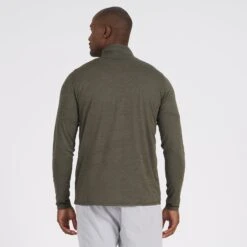 Ease Performance Half Zip | Oregano Heather 10 Ease Performance Half Zip | Oregano Heather -Funktion One Style V221HOR 3