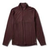 Ease Performance Half Zip | Oxblood Heather