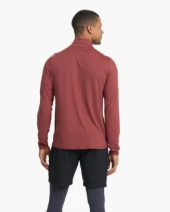 Ease Performance Half Zip | Currant Heather -Funktion One Style V221HUT 2763