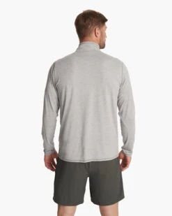 Ease Performance Half Zip | Light Heather Grey -Funktion One Style V221LHG 6