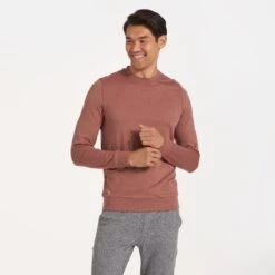 Ponto Performance Crew | Terracotta Heather 10 Ponto Performance Crew | Terracotta Heather -Funktion One Style V224HTE 3316