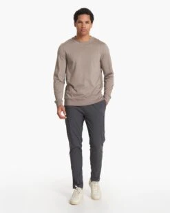 Ponto Performance Crew | Walnut Heather 14 Ponto Performance Crew | Walnut Heather -Funktion One Style V224HWA SP23 M ECOMM FLEECE FULL 1132 1x1 6ad5363f 86a4 4543 8962 0c78c4fae5c5