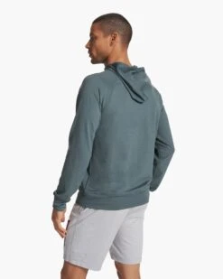 Ponto Performance Half Zip Hoodie | Lake Heather -Funktion One Style V244HLK FA23 M ECOMM fleece BACK TOPS 6