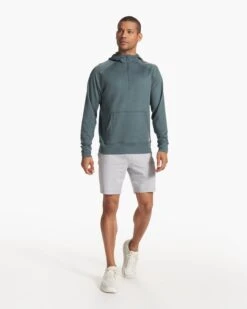 Ponto Performance Half Zip Hoodie | Lake Heather -Funktion One Style V244HLK FA23 M ECOMM fleece FULL 2 2b003aa4 71a7 411c 8bd1 31c02f4b220e