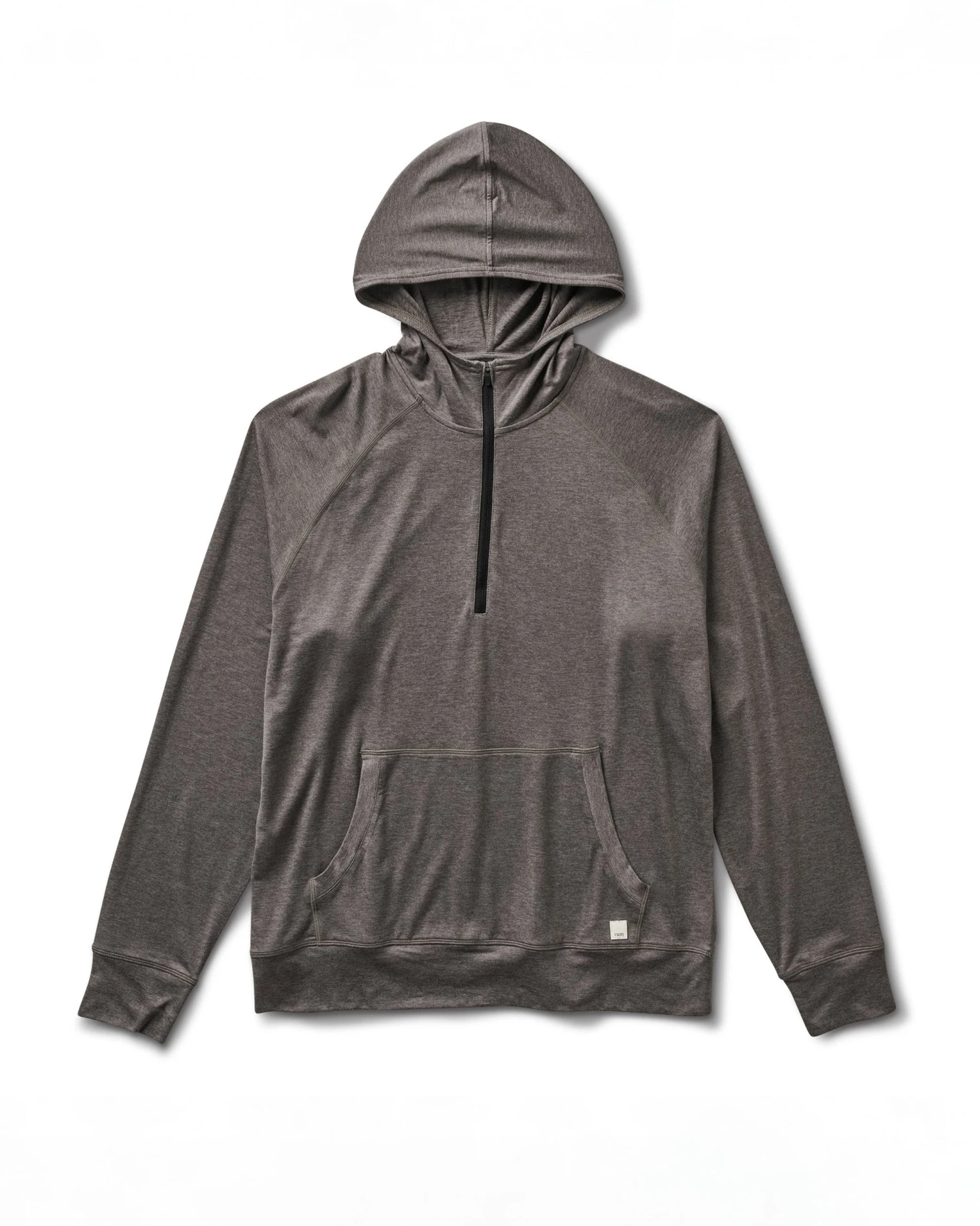 Ponto Performance Half Zip Hoodie | Smoke Heather 3 Ponto Performance Half Zip Hoodie | Smoke Heather