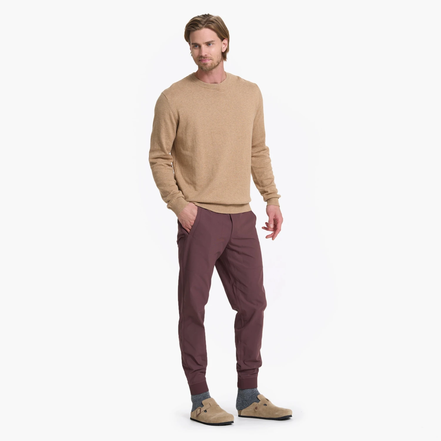 Fluent Sweater | Camel Heather 7 Fluent Sweater | Camel Heather - Image 5
