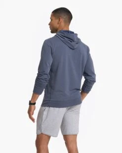Austin Hoodie | Azure Heather -Funktion One Style V254HAZ 2186