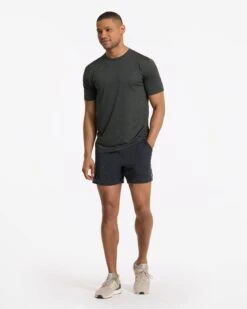 Ponto Short 5" | Charcoal Heather -Funktion One Style V3005HCC 1695