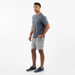 Kore Short | Heather Grey Stripe -Funktion One Style V302.26GHS 2