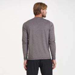 Long-Sleeve Tradewind Performance Tee | Quartz Heather -Funktion One Style V302BLK 1280