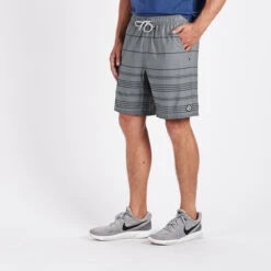 Kore Short | Grey Linen Stripe 9 Kore Short | Grey Linen Stripe -Funktion One Style V302GLS 3