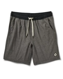 Kore Short | Vintage Charcoal Linen Texture