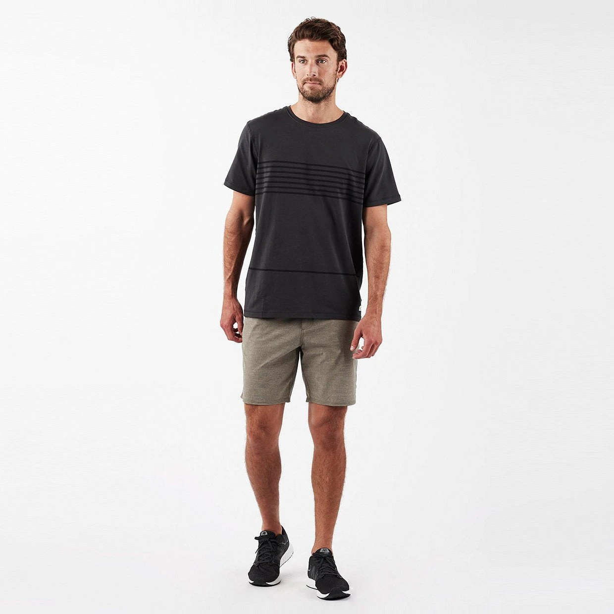 Maldive Short | Olive Textured Stripe 7 Maldive Short | Olive Textured Stripe - Image 5