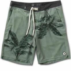 Equator Boardshort | Army Palm Frond
