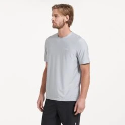 Short-Sleeve Uluwatu 2.0 Water Tee | Platinum Heather -Funktion One Style V314BLK 3283