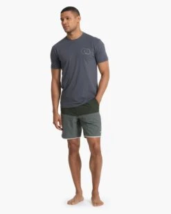 Cruise Boardshort | Dusty Pine Colorblock -Funktion One Style V314DPC 1159