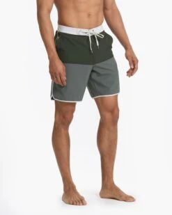 Cruise Boardshort | Dusty Pine Colorblock -Funktion One Style V314DPC 1231