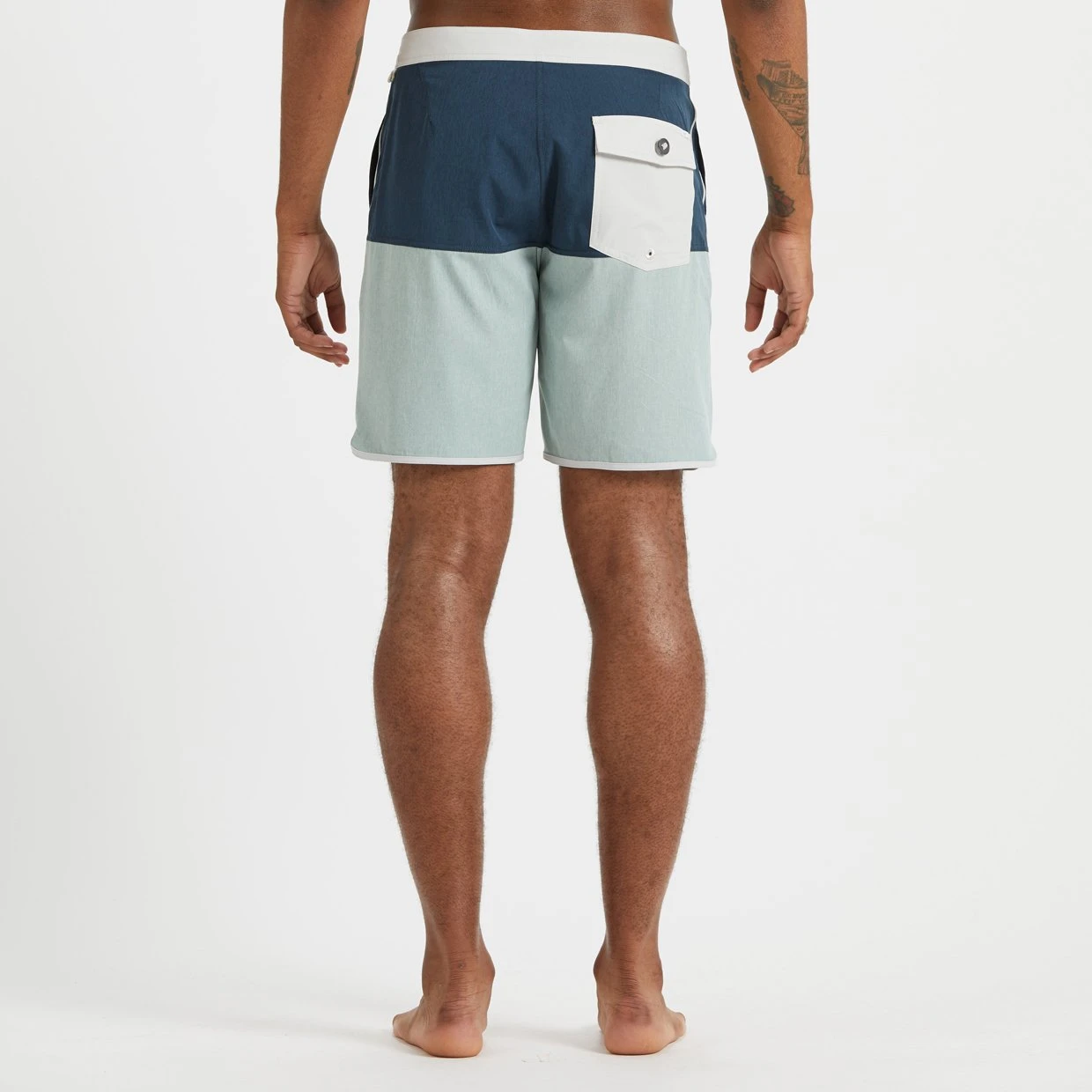 Cruise Boardshort | Indigo Color Block 6 Cruise Boardshort | Indigo Color Block - Image 4